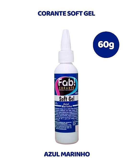 CORANTE SOFTGEL 60g - AZUL MARINHO