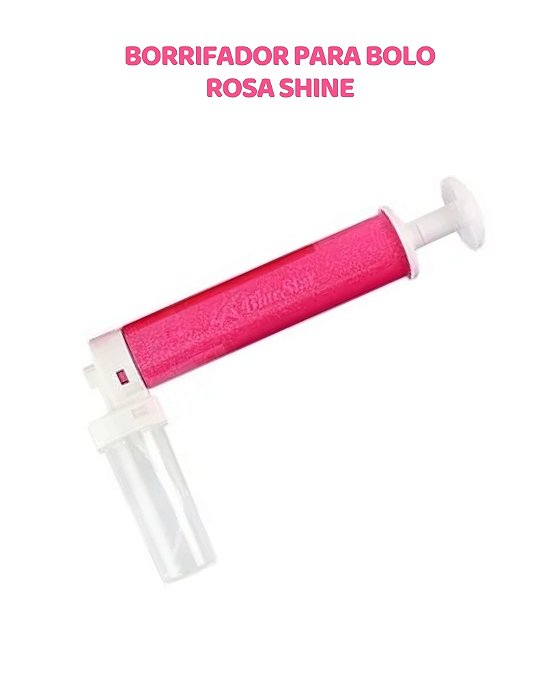 BORRIFADOR PARA BOLO - ROSA SHINE