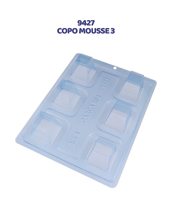 FORMA DE ACETATO 3 PARTES - COPO MOUSSE 3 (9427) - BWB
