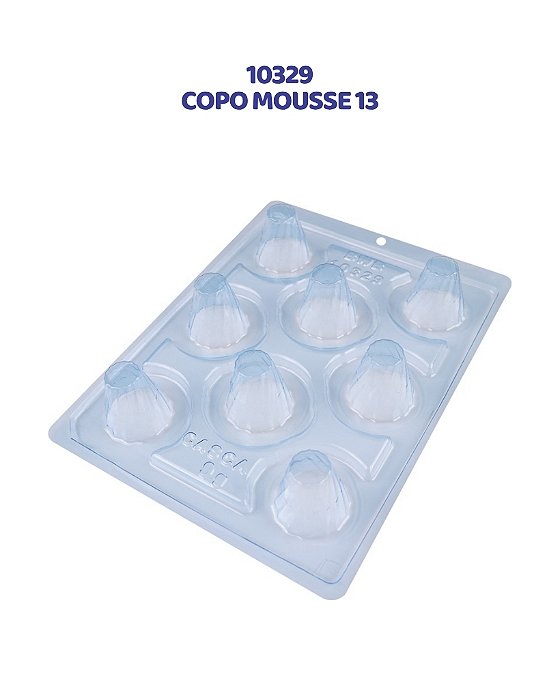 FORMA DE ACETATO 3 PARTES - COPO MOUSSE 13 (10329) - BWB