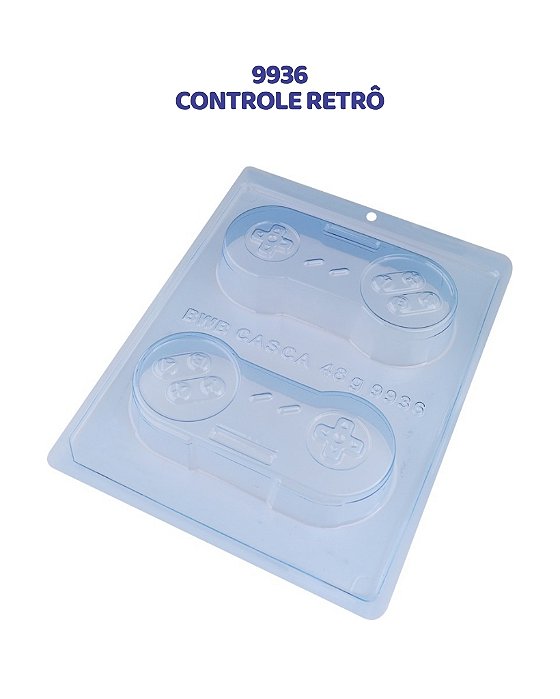 FORMA DE ACETATO 3 PARTES - CONTROLE RETRÔ (9936) - BWB