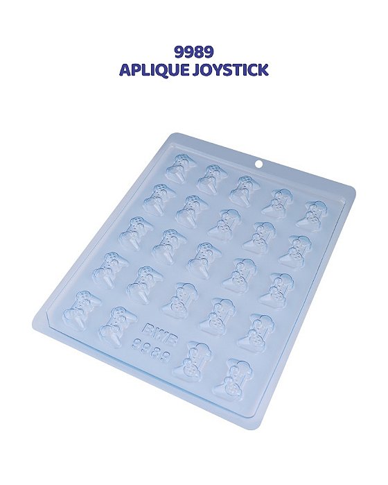 FORMA DE ACETATO SIMPLES - APLIQUE JOYSTICK (9989) - BWB