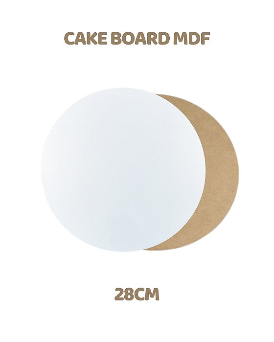 CAKE BOARD MDF - 28cm