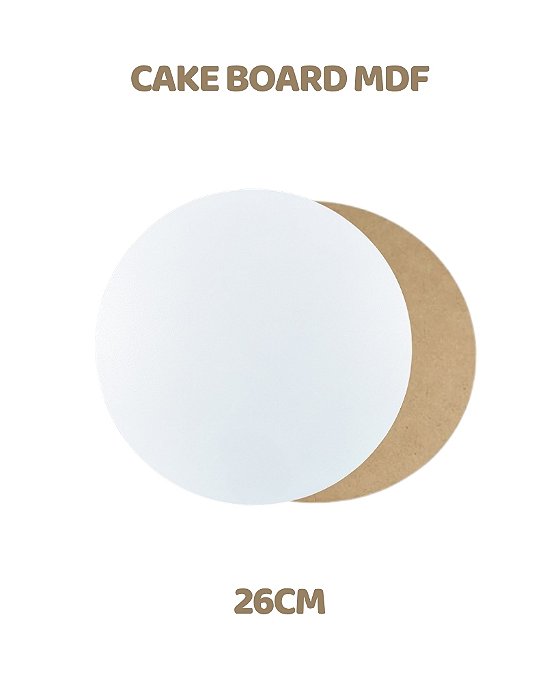 CAKE BOARD MDF - 26cm