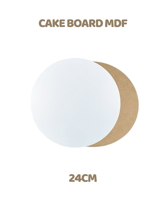 CAKE BOARD MDF - 24cm