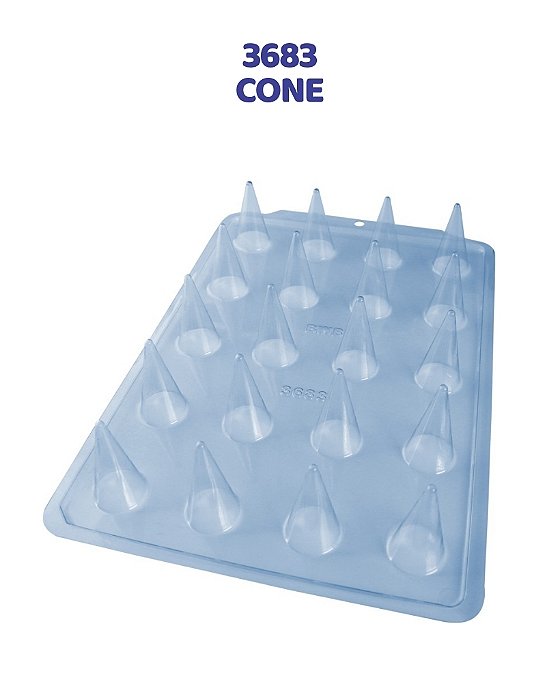 FORMA DE ACETATO SIMPLES - CONE (3683) - BWB