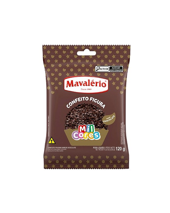 CONFEITO FIGURA 120g CÍRCULO - MAVALÉRIO