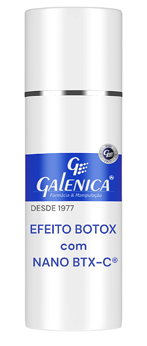 NANO BTX-C®  (5% - 30ml) - Efeito Botox  sem uso de agulhas- Anti-Rugas- Efeito Tensor - Clareador.