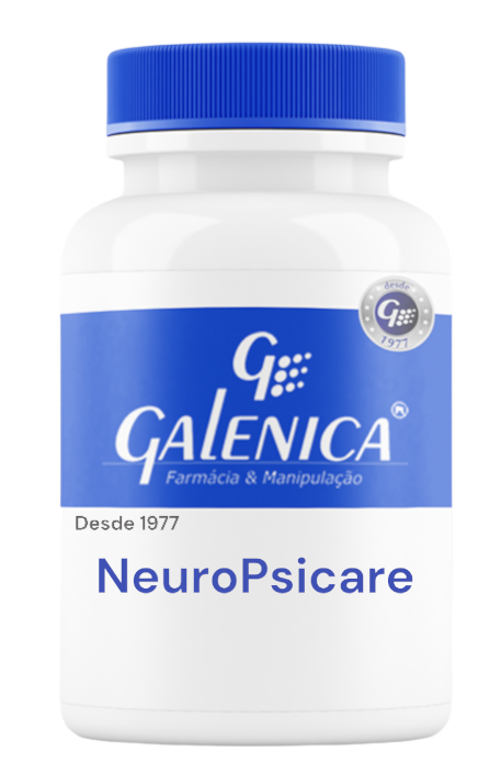 NEURO PSICARE® (200mg -30caps) - Probióticos para Redução de Ansiedade, Estresse e melhorar o Sono.