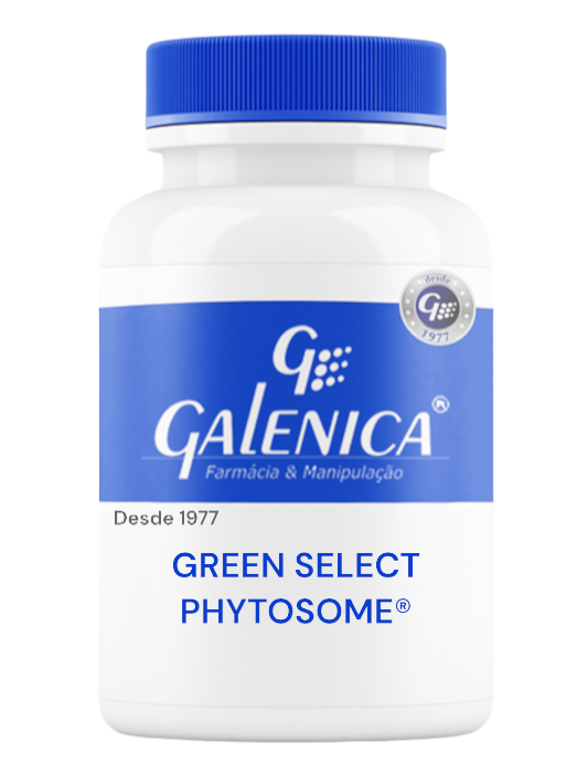 Greenselect Phytosome®  120mg-60 Cápsulas - Redução de Peso -Termogênico sem Cafeina-Selo de Autenticidade