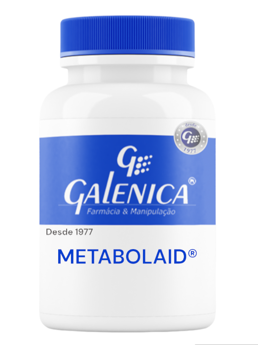 Metabolaid® (250mg - 30 Cáps) Emagrecedor - Combate o Efeito Sanfona - Termogênico