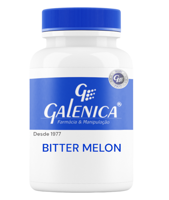 Bitter Melon  500mg  60 Cáps - Reduz glicemia  e colesterol - Auxilia Tratamento Diabetes Mellitus tipo 2