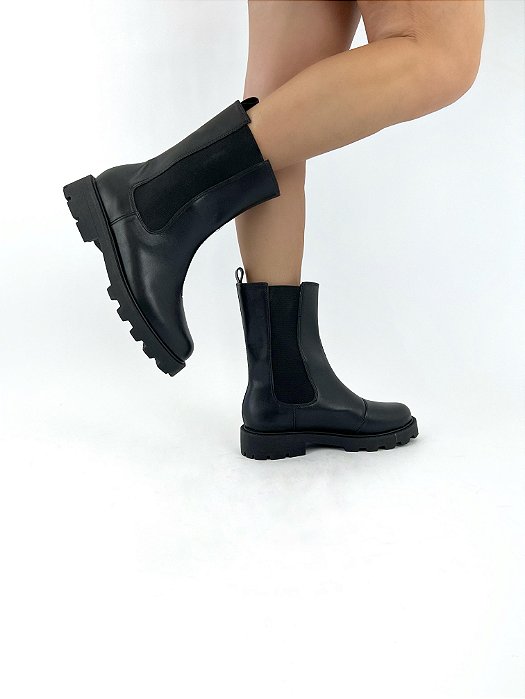 TAY - BOTA COTURNO PRETO