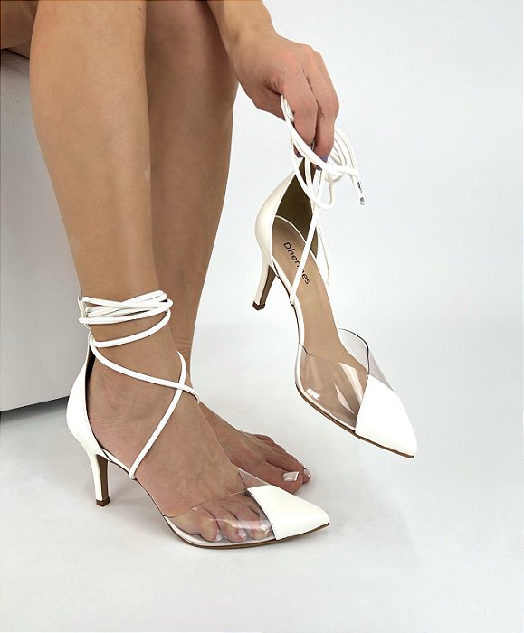 MELINDA - SCARPIN BRANCO