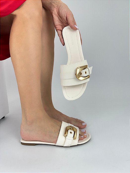 NANDA- FLAT RASTEIRA BAUNILHA