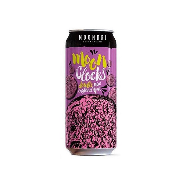 CERVEJA MOONDRI MOON CLOCKS - LATA 473ml
