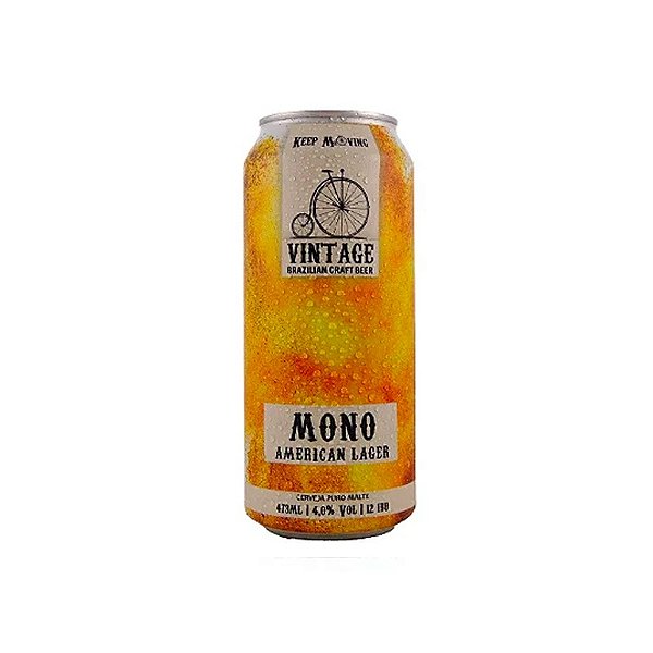 CERVEJA VINTAGE MONO PILSEN - LATA 473ml