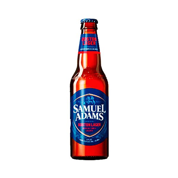 CERVEJA SAMUEL ADAMS - BOSTON LAGER - GARRAFA 355ml