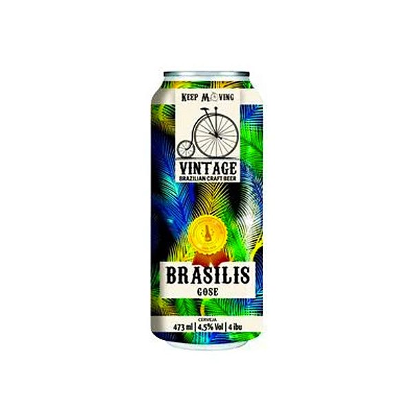CERVEJA VINTAGE  BRASILIS MANGA E ABACAXI - LATA 473ml