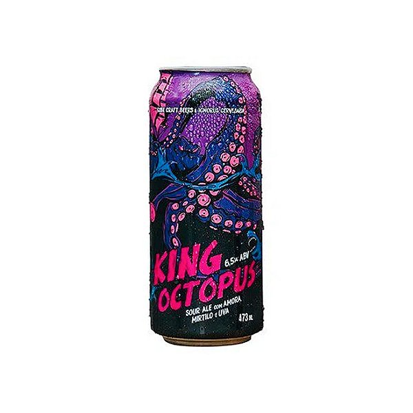 CERVEJA IGNORUS KING OCTOPUS - LATA 473ml