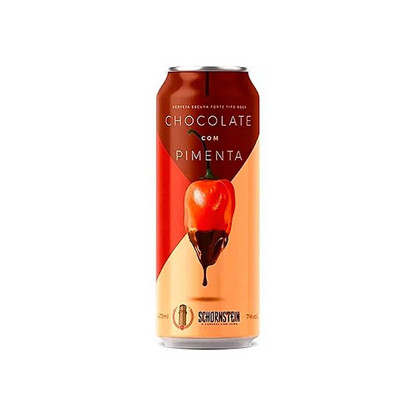 CERVEJA SCHORNSTEIN CHOCOLATE COM PIMENTA - LATA 473ml