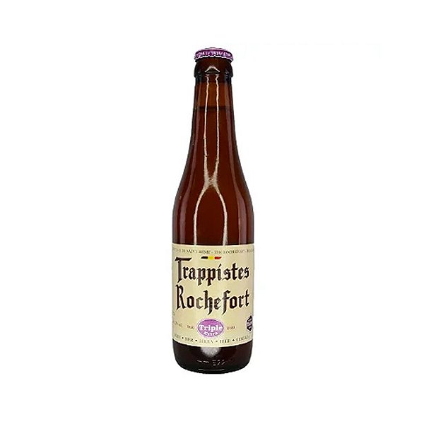 CERVEJA TRAPPISTES ROCHEFORT TRIPEL EXTRA - GARRAFA 330ml