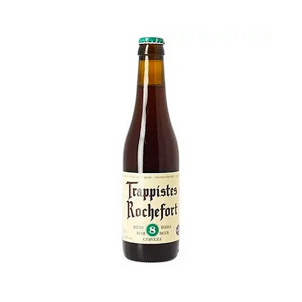 CERVEJA TRAPPISTES ROCHEFORT 8 - GARRAFA 330ml