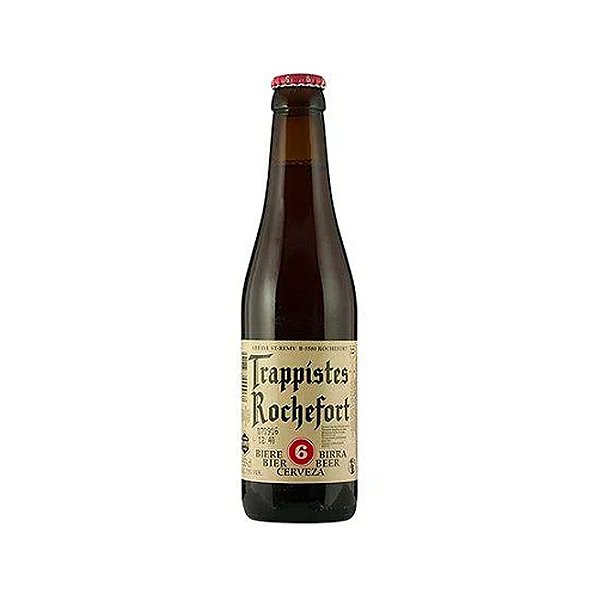 CERVEJA TRAPPISTES ROCHEFORT 6 - GARRAFA 330ml