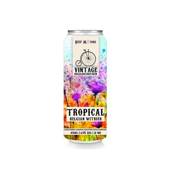 CERVEJA VINTAGE  TROPICAL BELGIAN - LATA 473ml