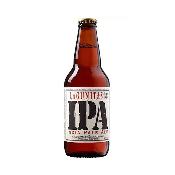 CERVEJA LAGUNITAS IPA - GARRAFA 355ml