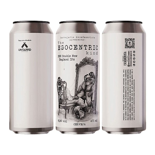 CERVEJA ESCAFANDRISTA THE EGOCENTRIC KIND - LATA 473ml