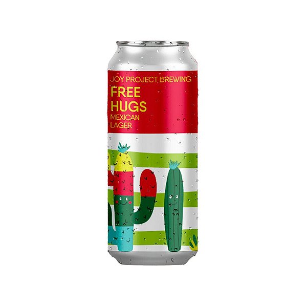 CERVEJA JOY FREE HUGS - LATA 473ml