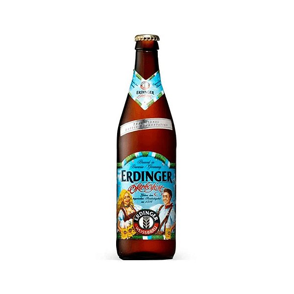 CERVEJA ERDINGER OKTOBERFEST - GARRAFA 500ml