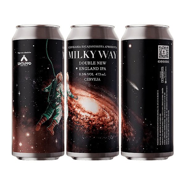 CERVEJA ESCAFANDRISTA MILKY WAY - LATA 473ml