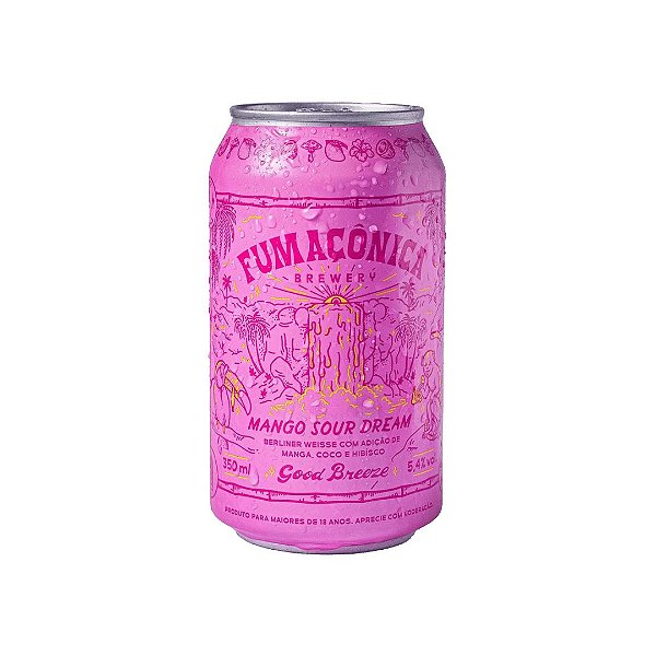 CERVEJA FUMAÇONICA MANGO SOUR - LATA 350ml