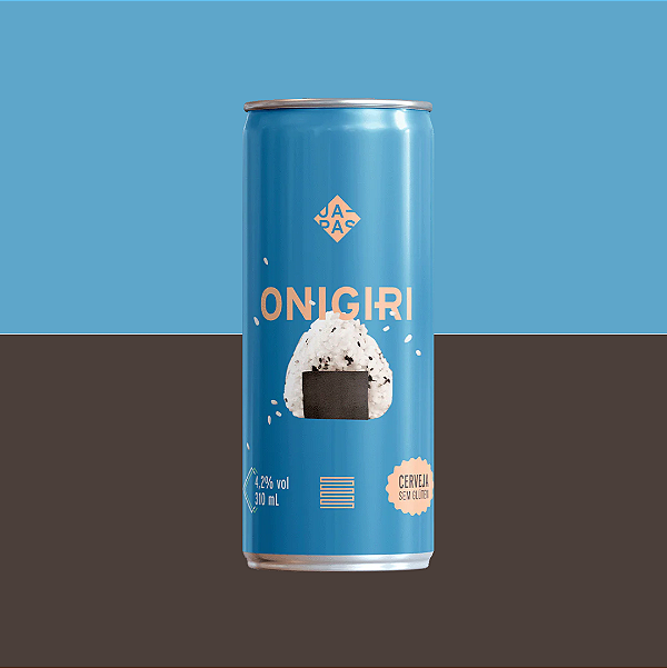 CERVEJA JAPAS ONIGIRI - LATA 310ml
