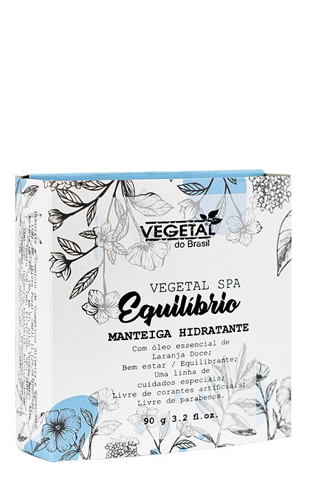 MANTEIGA HIDRATANTE EQUILIBRIO - VEGETAL SPA- 90G