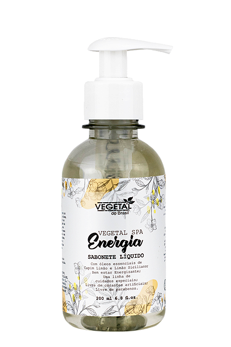 SABONETE LIQUIDO ENERGIA VEGETAL SPA- 200ML