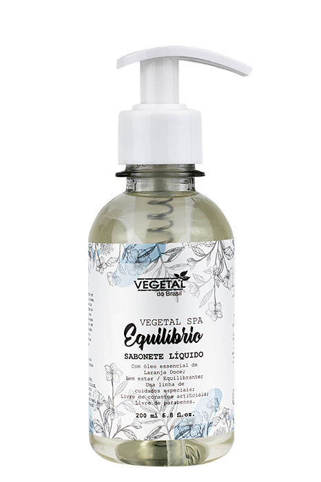 SABONETE LIQUIDO EQUILIBRIO VEGETAL SPA- 200ML