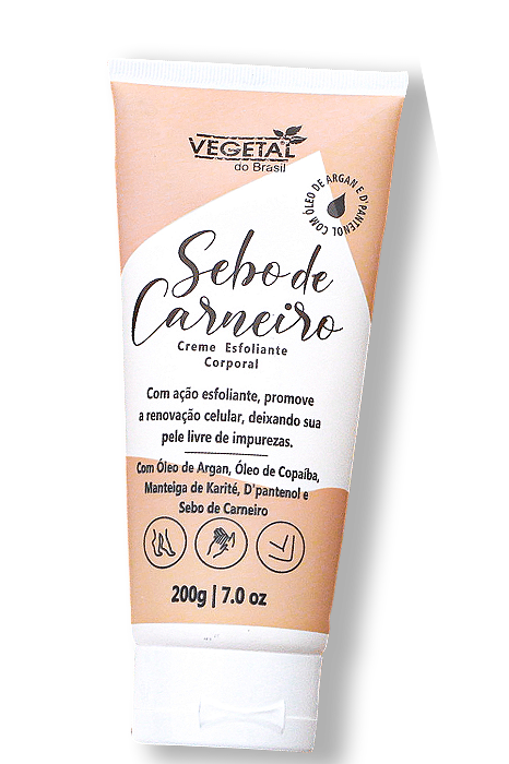 CREME ESFOLIANTE CORPORAL SEBO DE CARNEIRO-200G