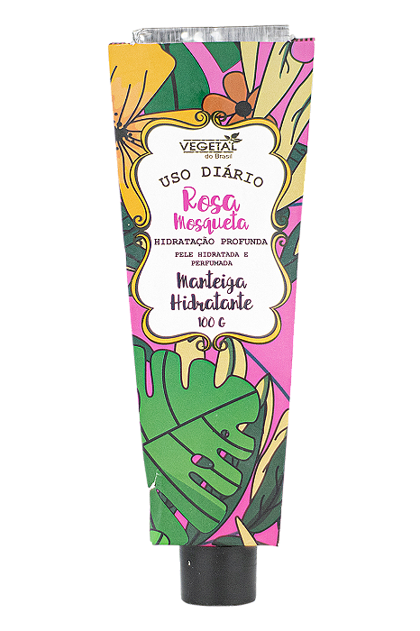 MANTEIGA HIDRATANTE DE ROSA MOSQUETA -100G