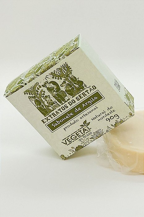 SABONETE VEGETAL DE ARGILA-90G