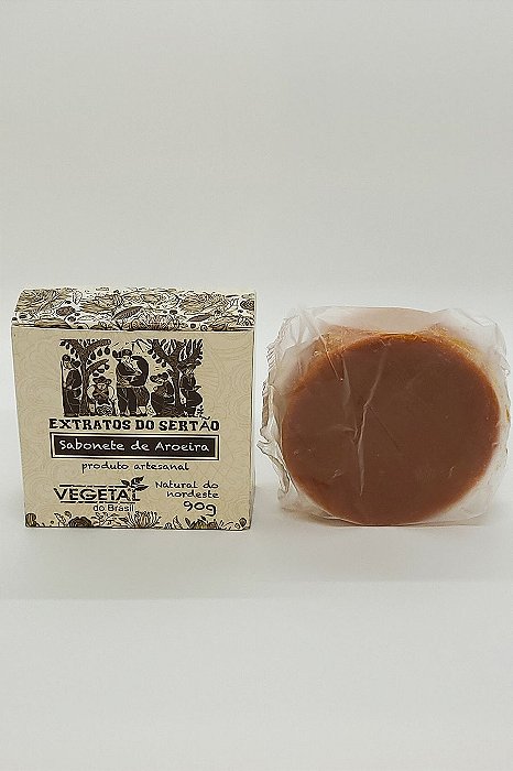 SABONETE VEGETAL DE AROEIRA-90G