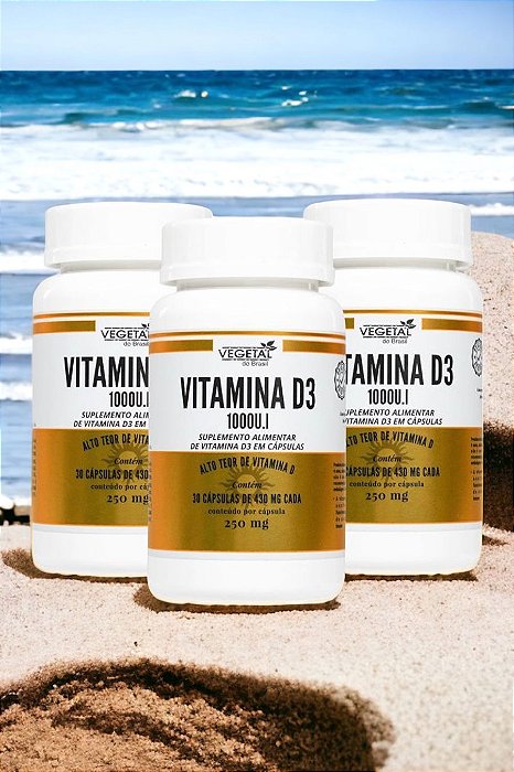 VITAMINA D3 1000U.I CAPS