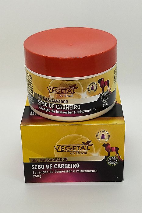 GEL MASSAGEADOR SEBO DE CARNEIRO-250G