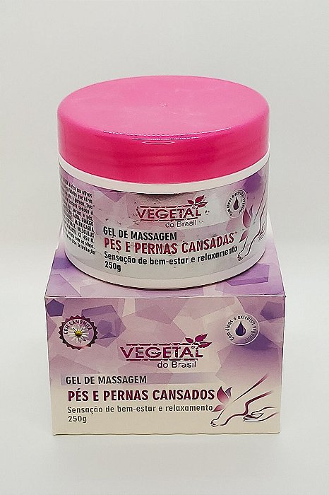 GEL DE MASSAGEM PES E PERNAS CANSADAS-250G