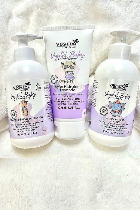 KIT VEGETAL BABY DE LAVANDA- 780ML