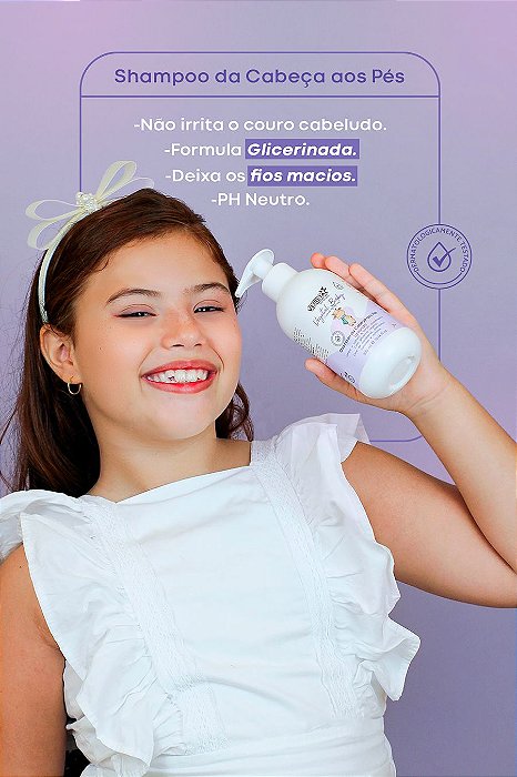 SHAMPOO VEGETAL BABY DE LAVANDA- 300ML