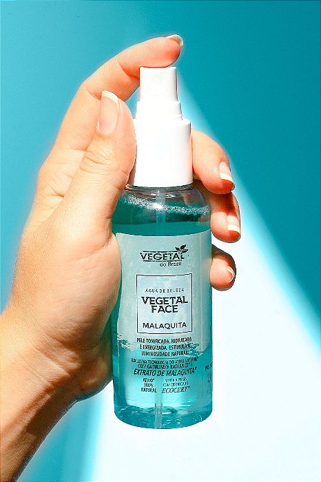 AGUA DE BELEZA VEGETAL FACE MALAQUITA - 120ML