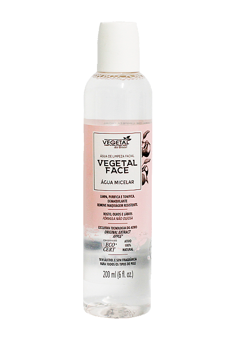 AGUA MICELAR VEGETAL FACE-200ML